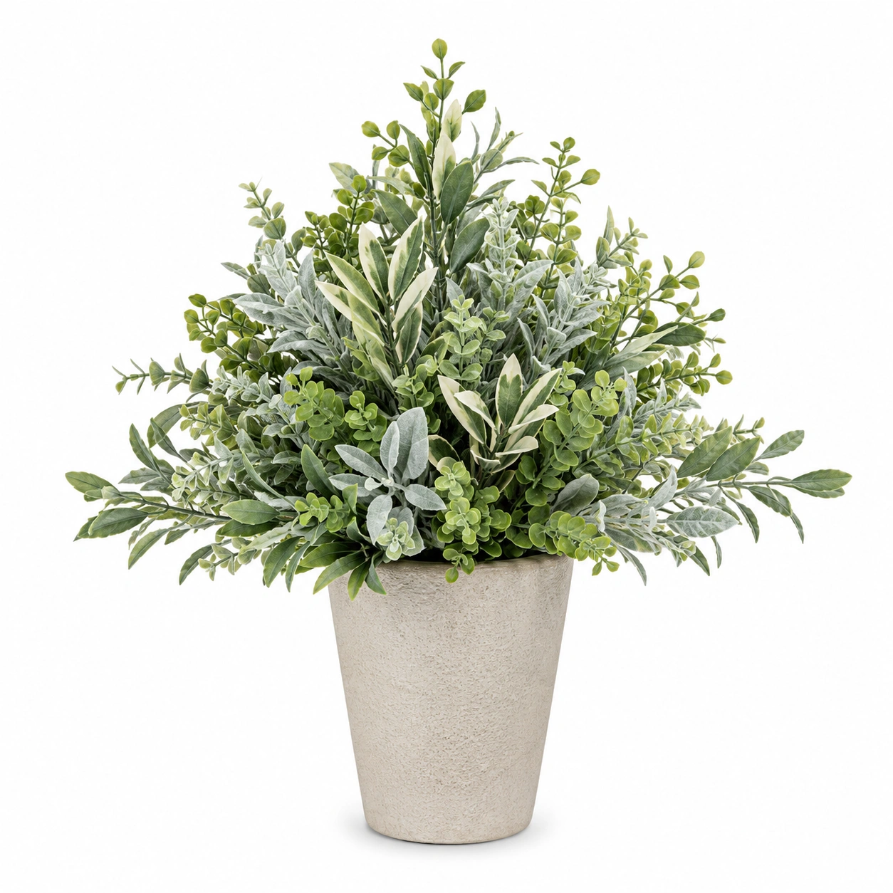 Planta Artificial Decorativa Verde con Maceta de 45cm-ULQERNIKA
