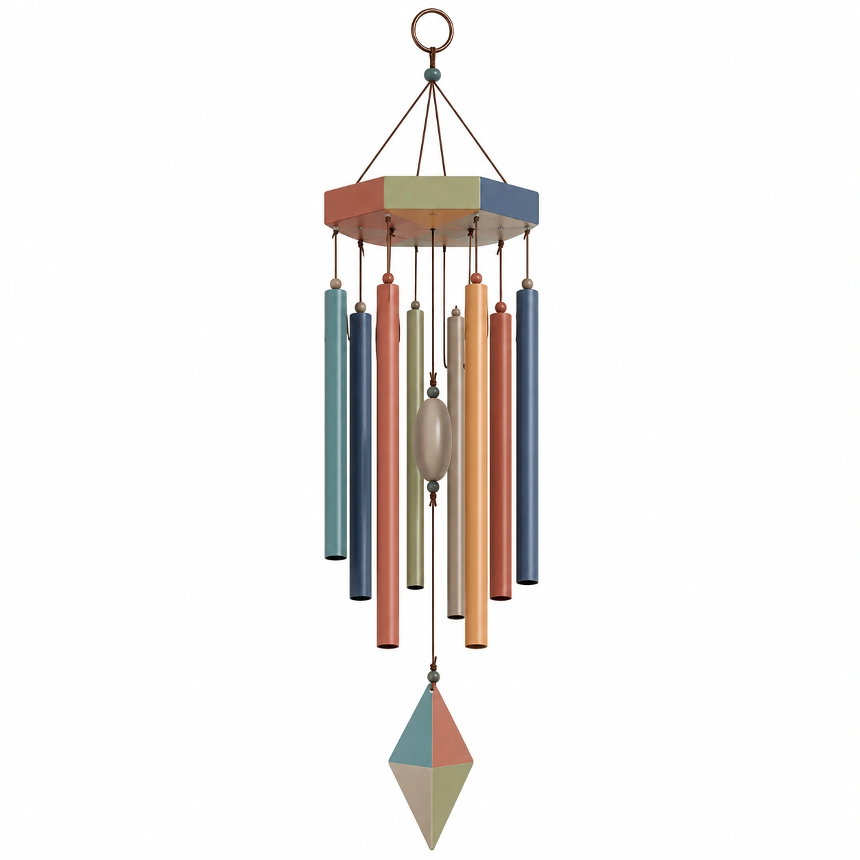 Campana de Viento Decorativa Multicolor para Exterior e Interior-ULQERNIKA