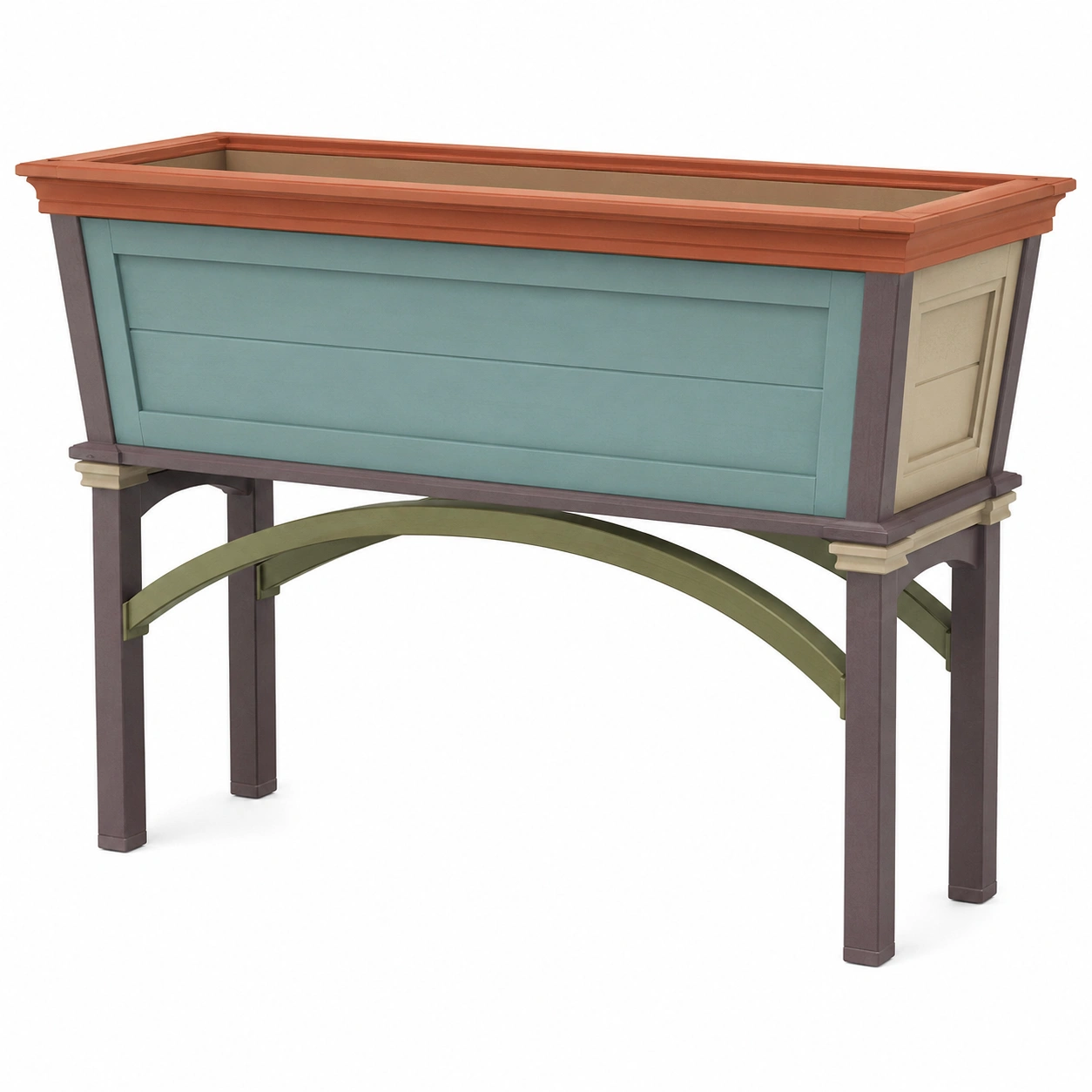 Jardinera elevada multicolor para exteriores-ULQERNIKA