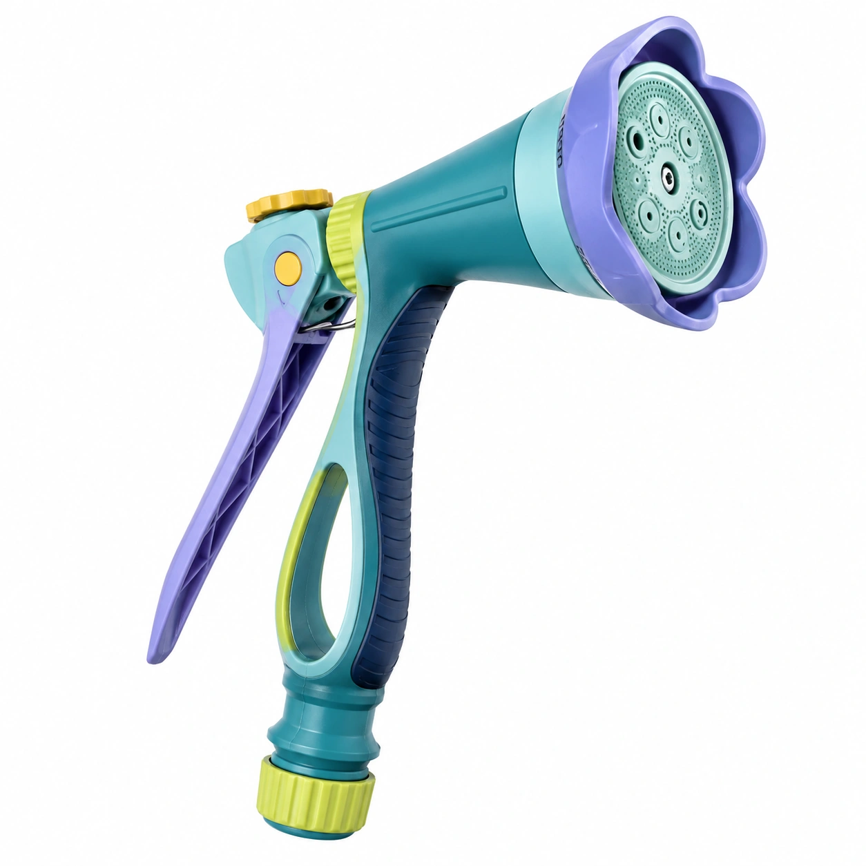 Boquilla de Riego Multifunción Azul/Violeta con 8 Modos-ULQERNIKA