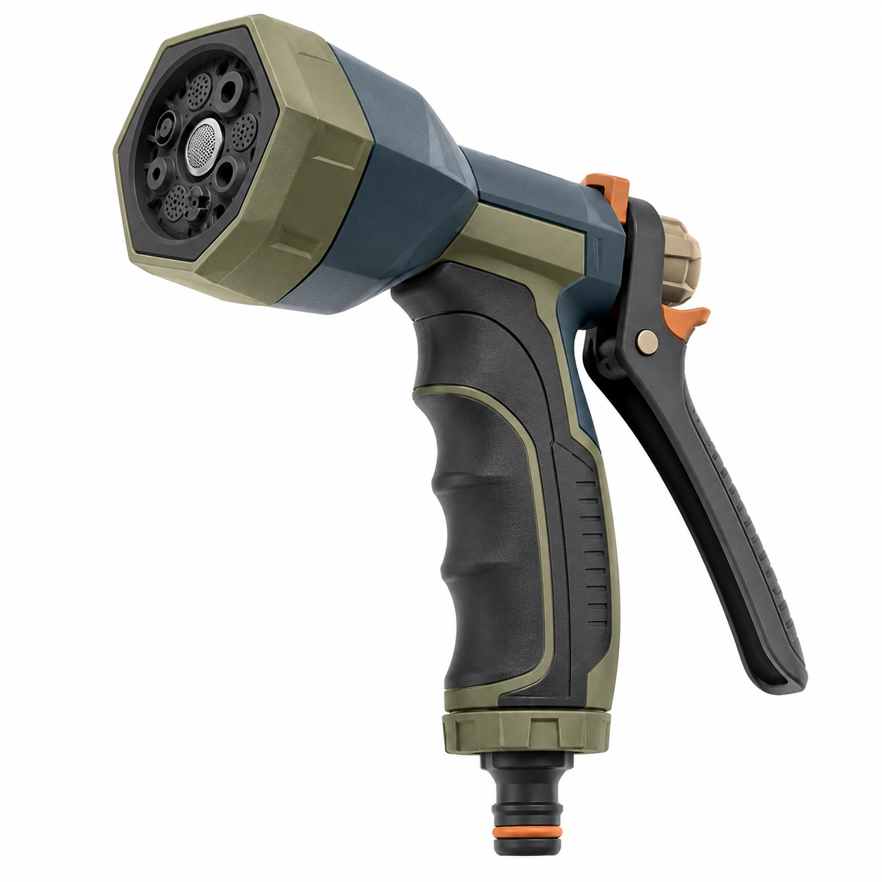 Pistola de Riego Multifunción 8 Modos Verde/Negro-ULQERNIKA