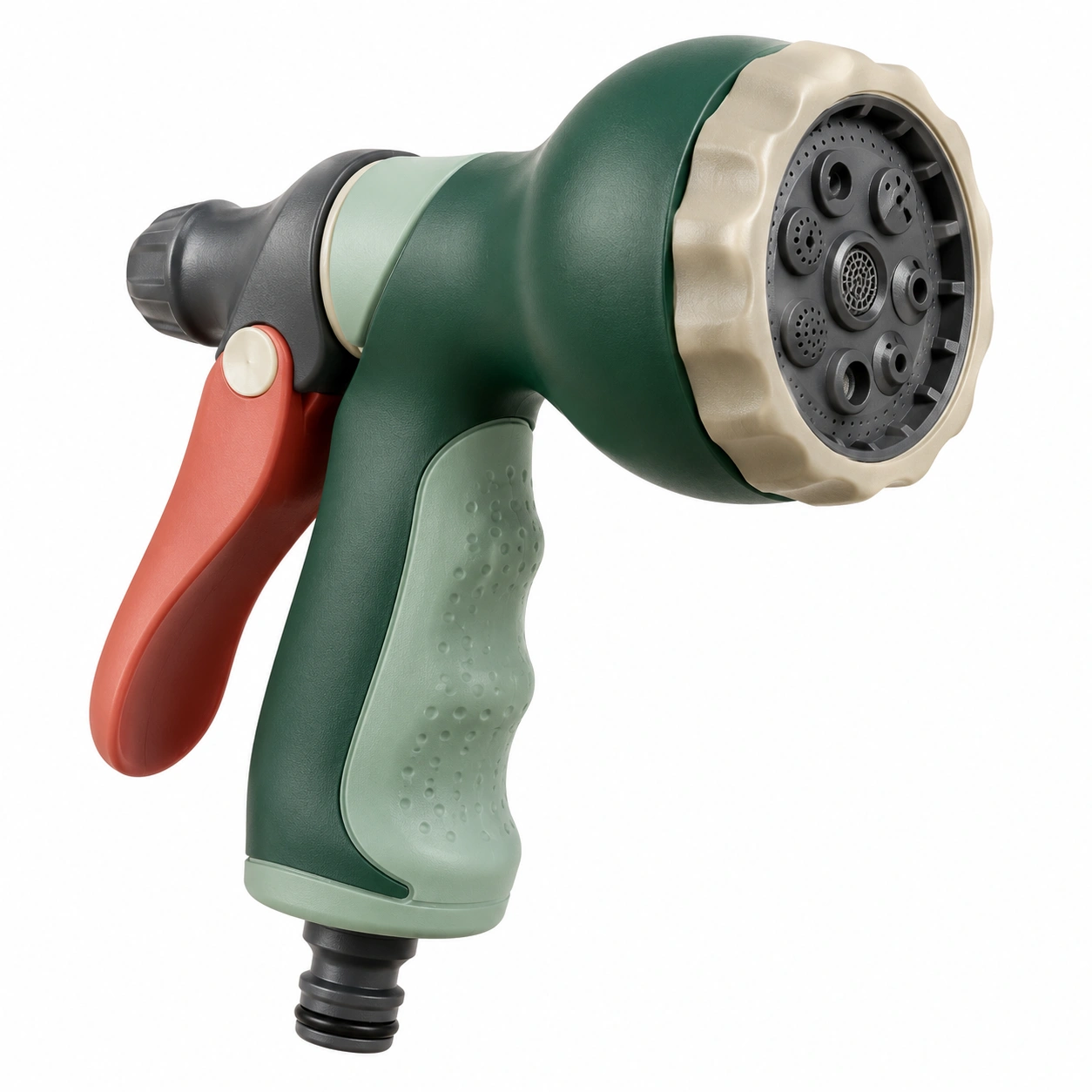 Pistola de Riego Multifunción Verde/Menta de 8 Modos-ULQERNIKA