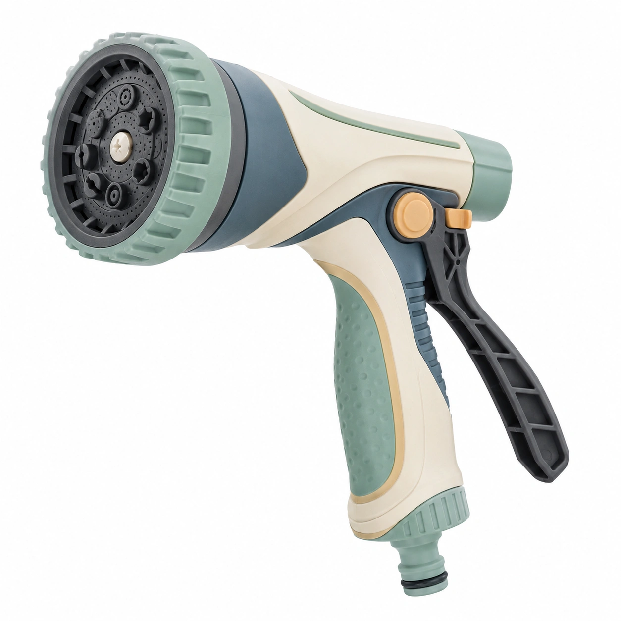 Pistola de Riego Multimodo con Ajuste Verde/Crema/Gris-ULQERNIKA
