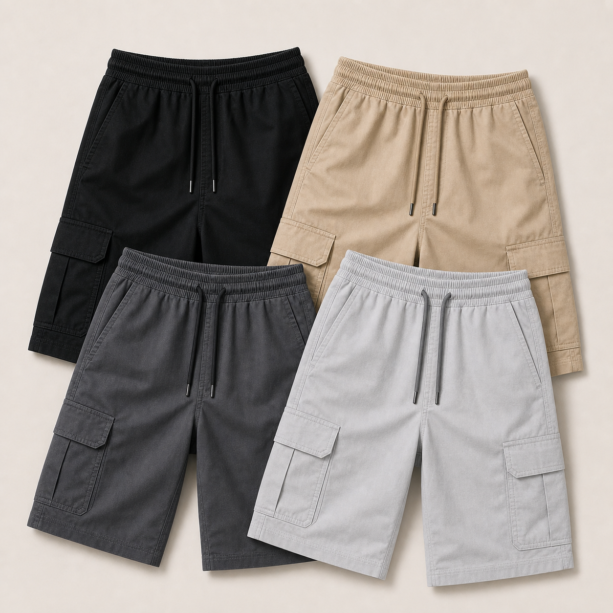 4-Pack Classic Set cargo shorts