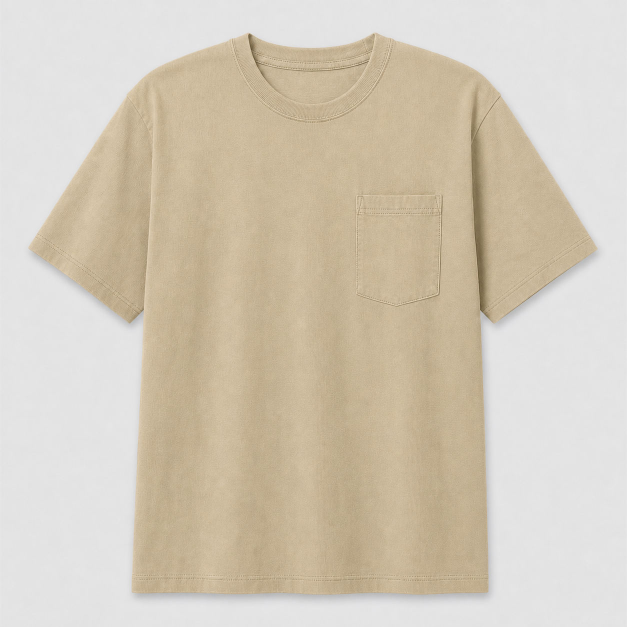 Desert heavyweight pocket T-shirt