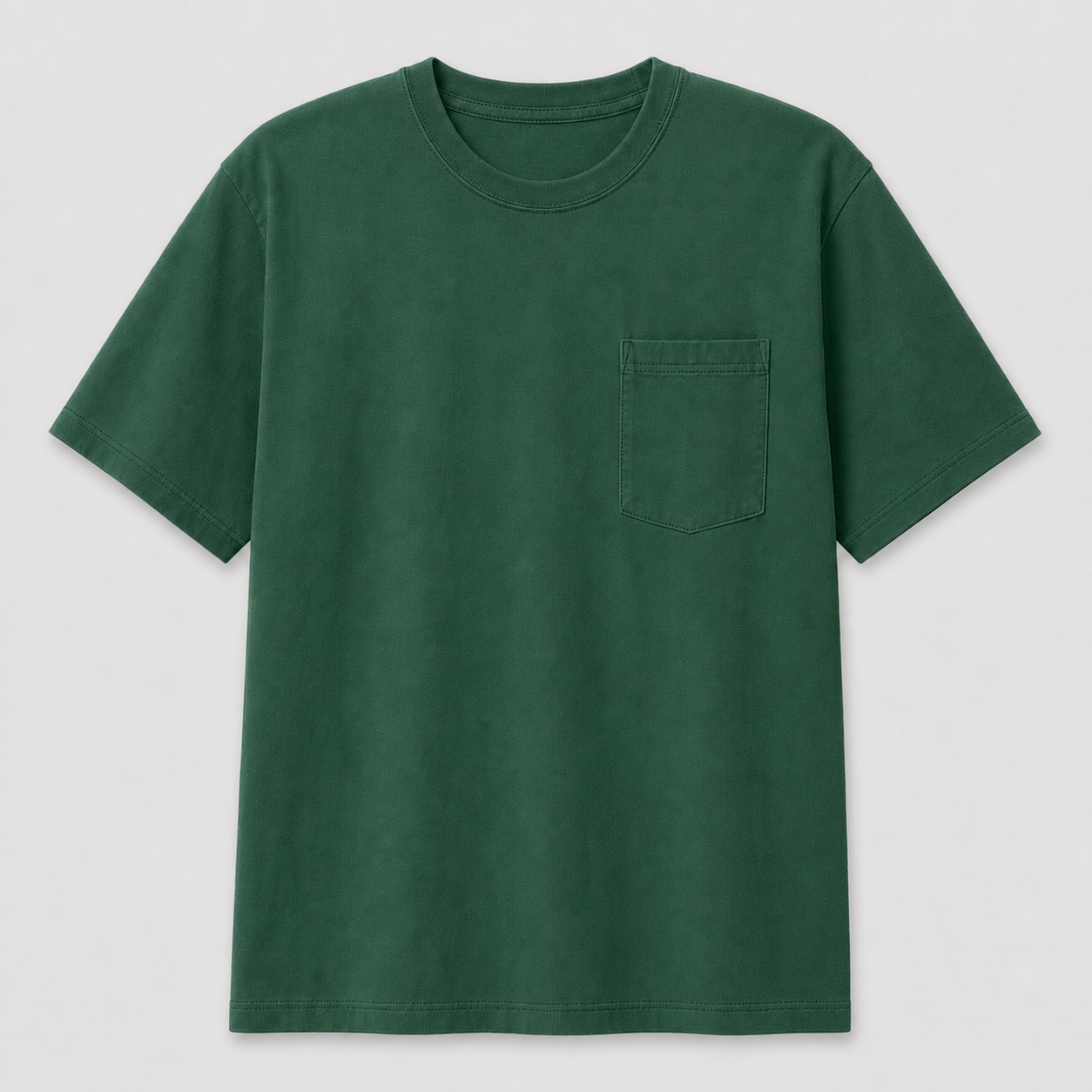 North Woods Heather heavyweight pocket T-shirt