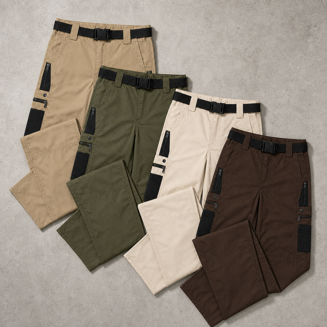 4-Pack Neutral Set exact-link tactical pants