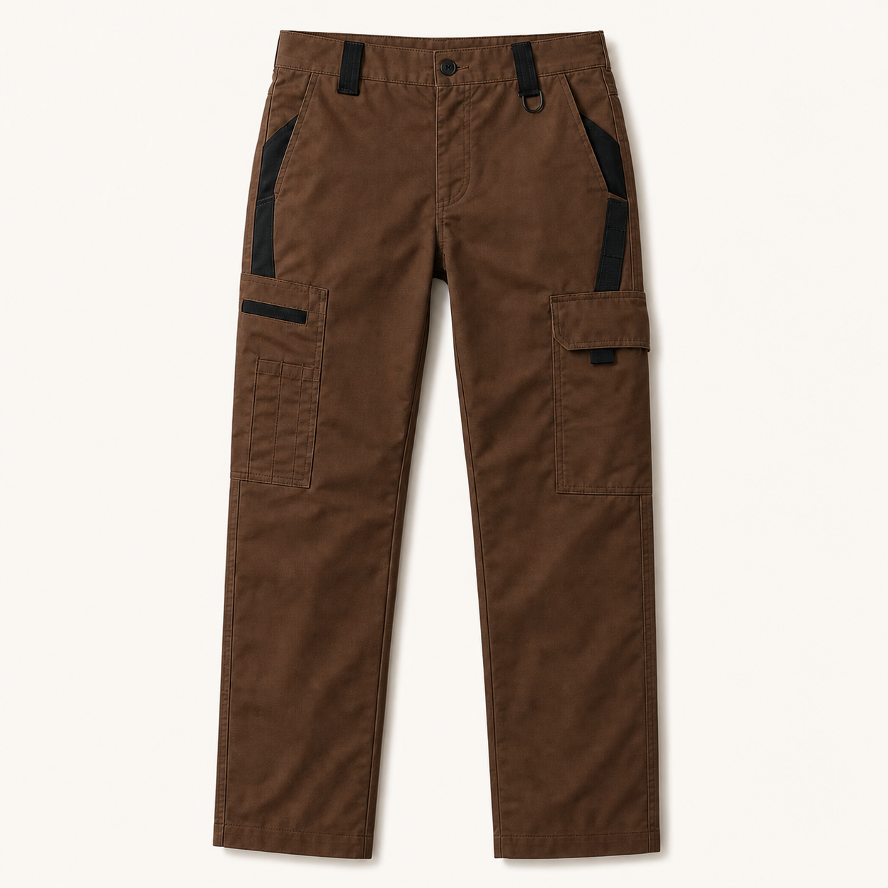 Coffee waterproof multi-pocket tactical cargo pants