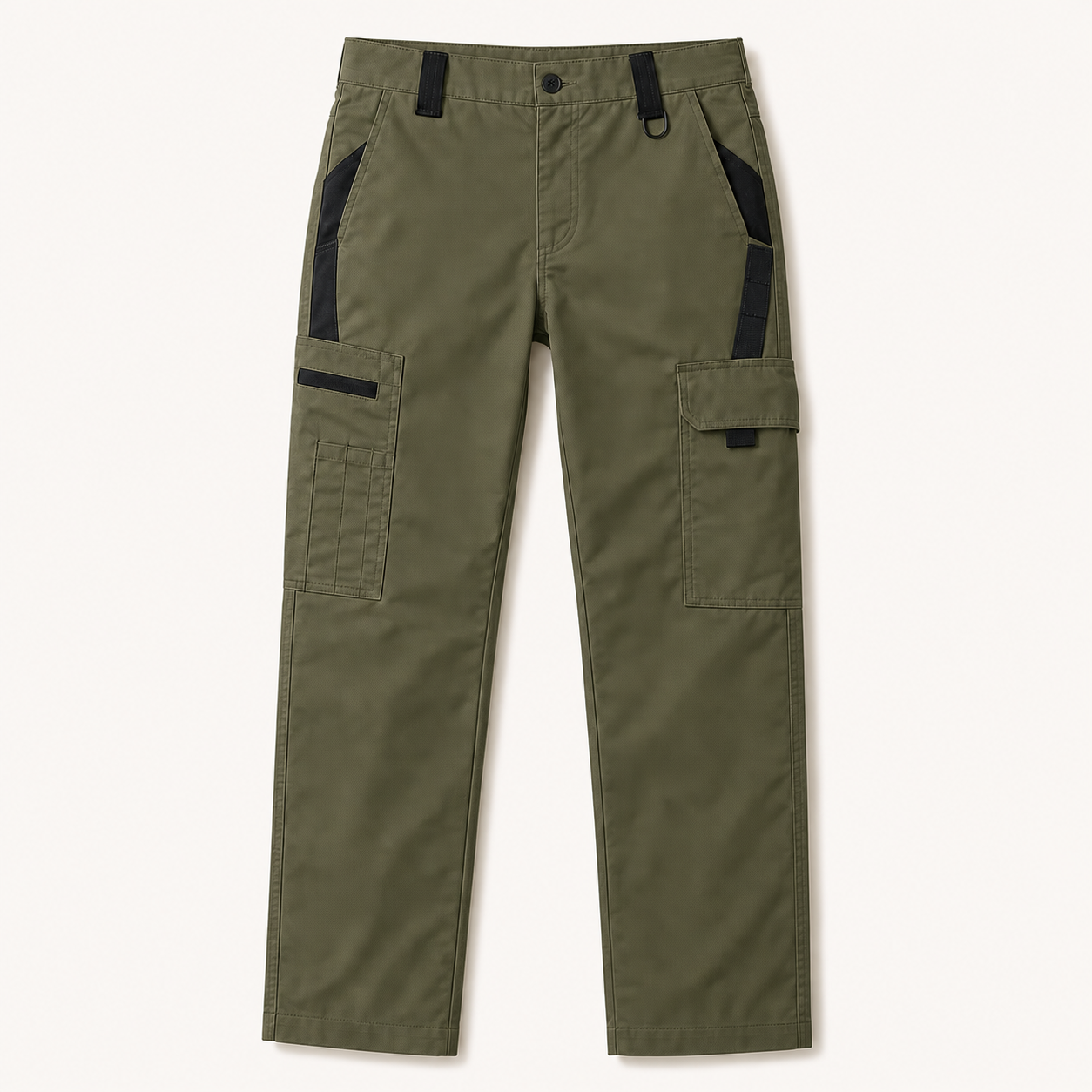 Olive Green waterproof multi-pocket tactical cargo pants