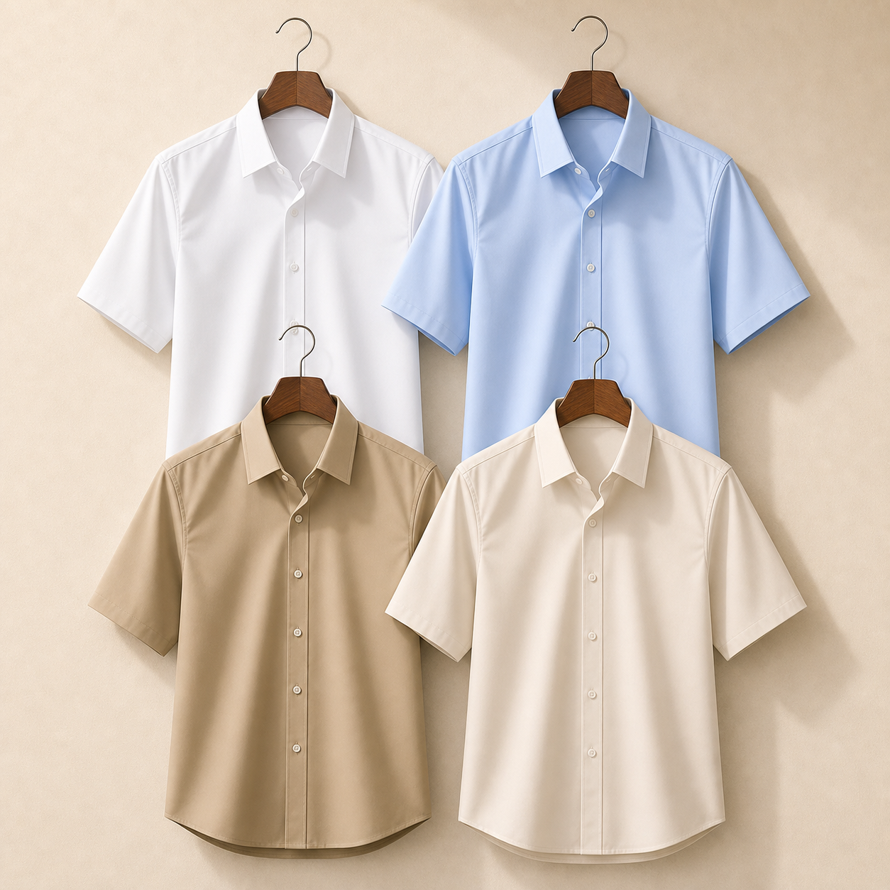 4-Pack Office Set stretch dress shirts
