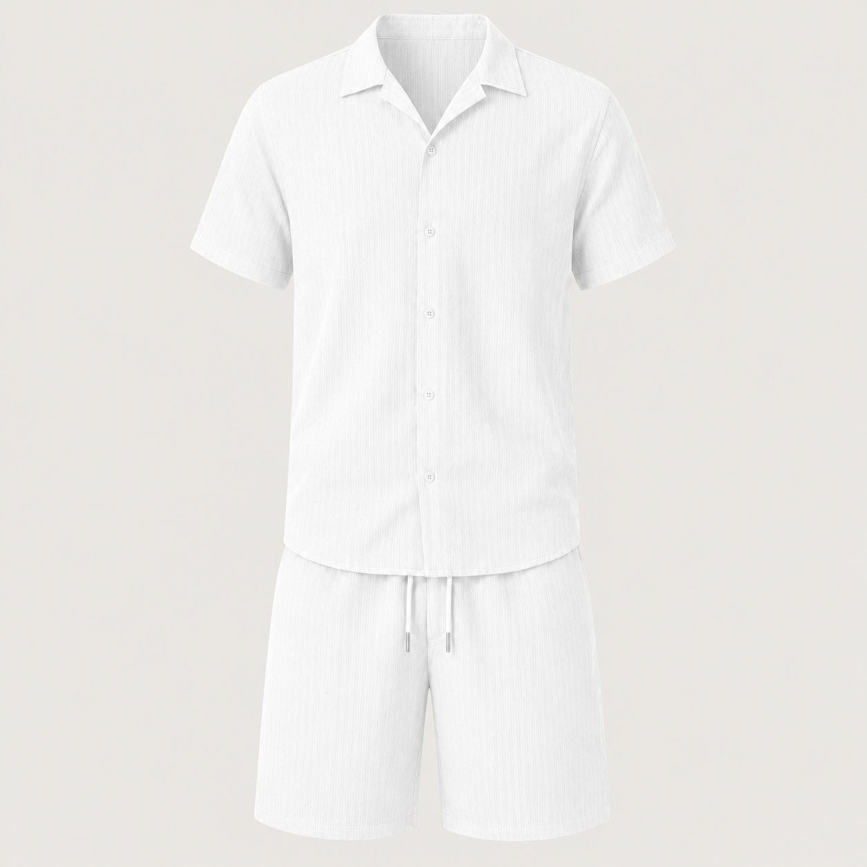 White 4XL two-piece set