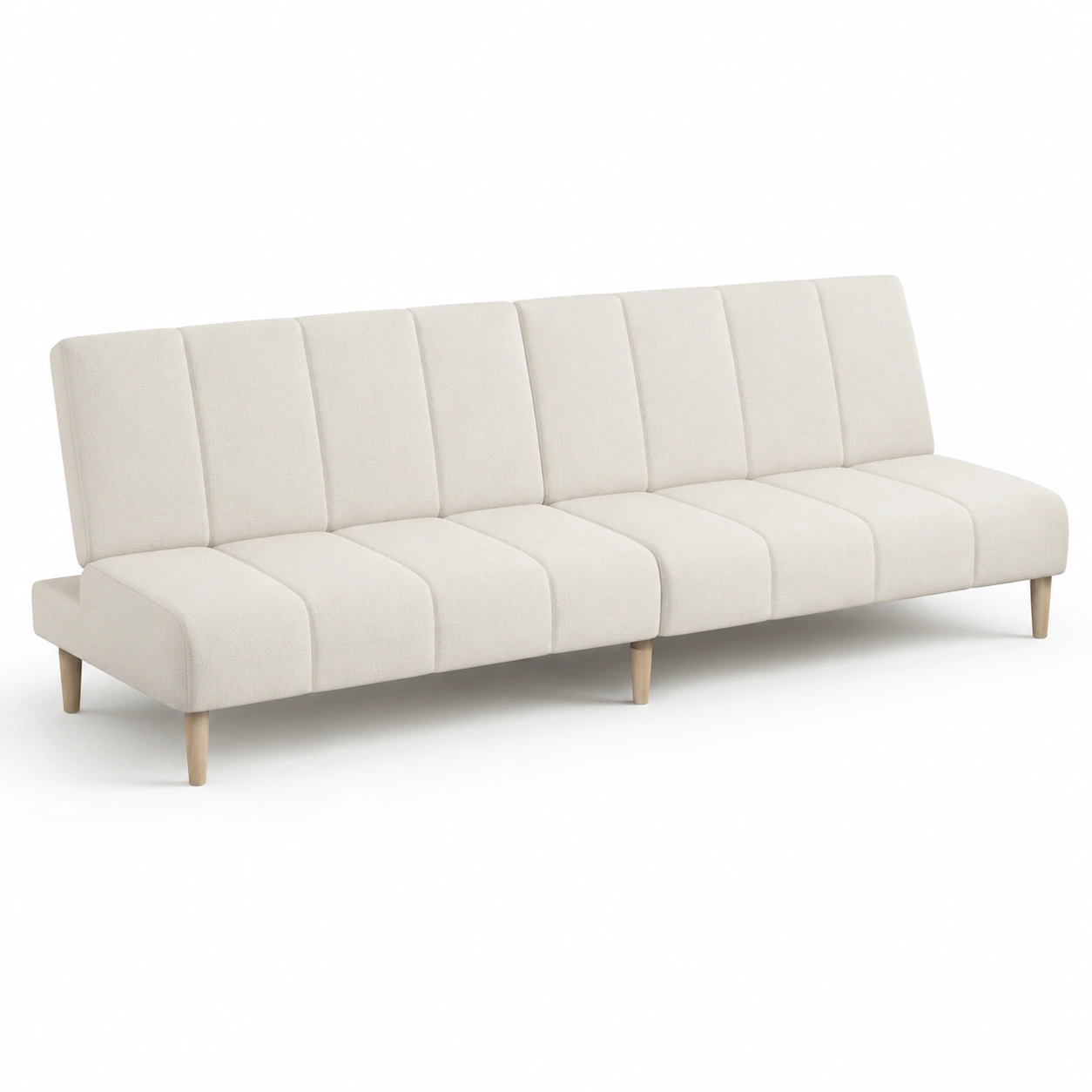 Sofa beige de 3 plazas-vivoranest