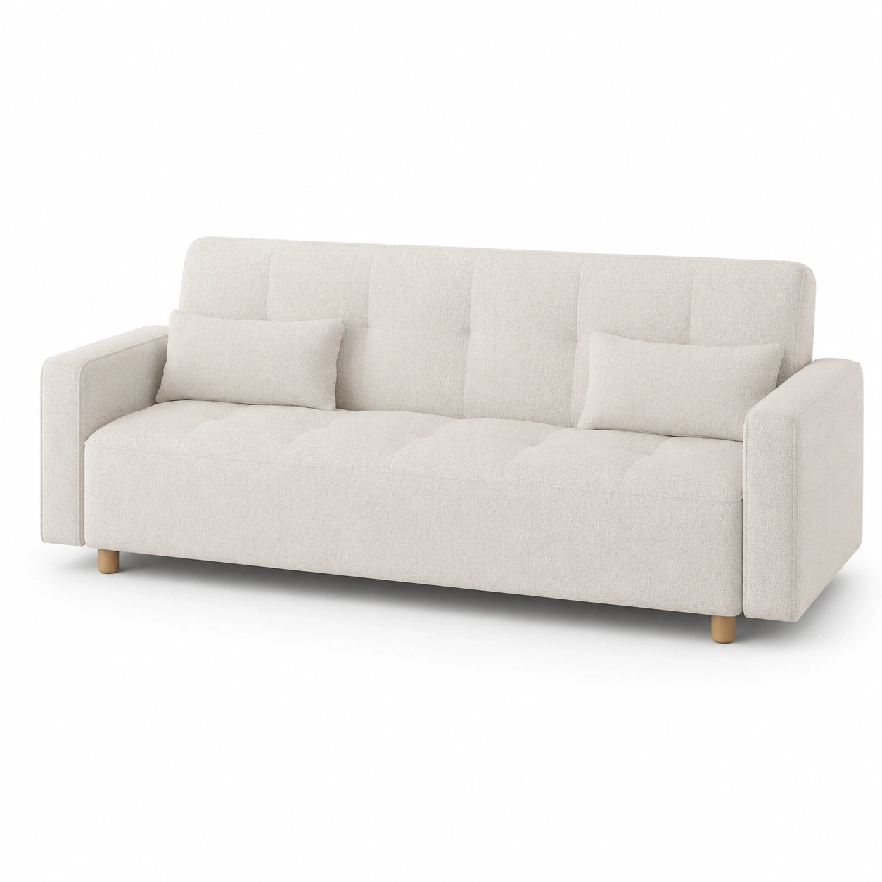 Sofa tapizado de 3 plazas-vivoranest