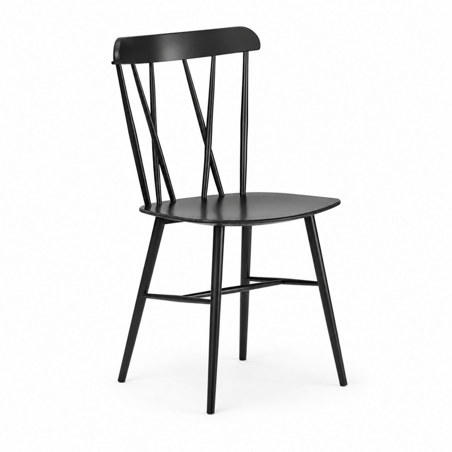 Chaise en métal Noir-Prestigelodgea