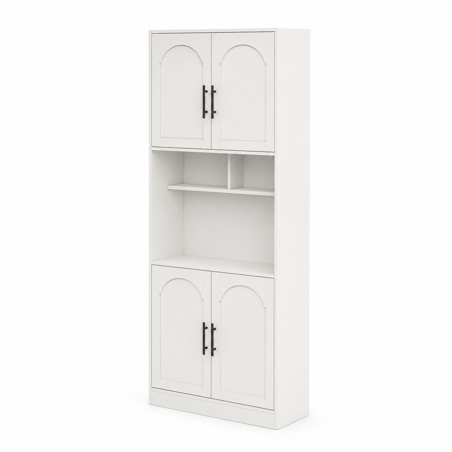 Buffet de cuisine en MDF Blanc 180x80x40 cm-Prestigelodgea