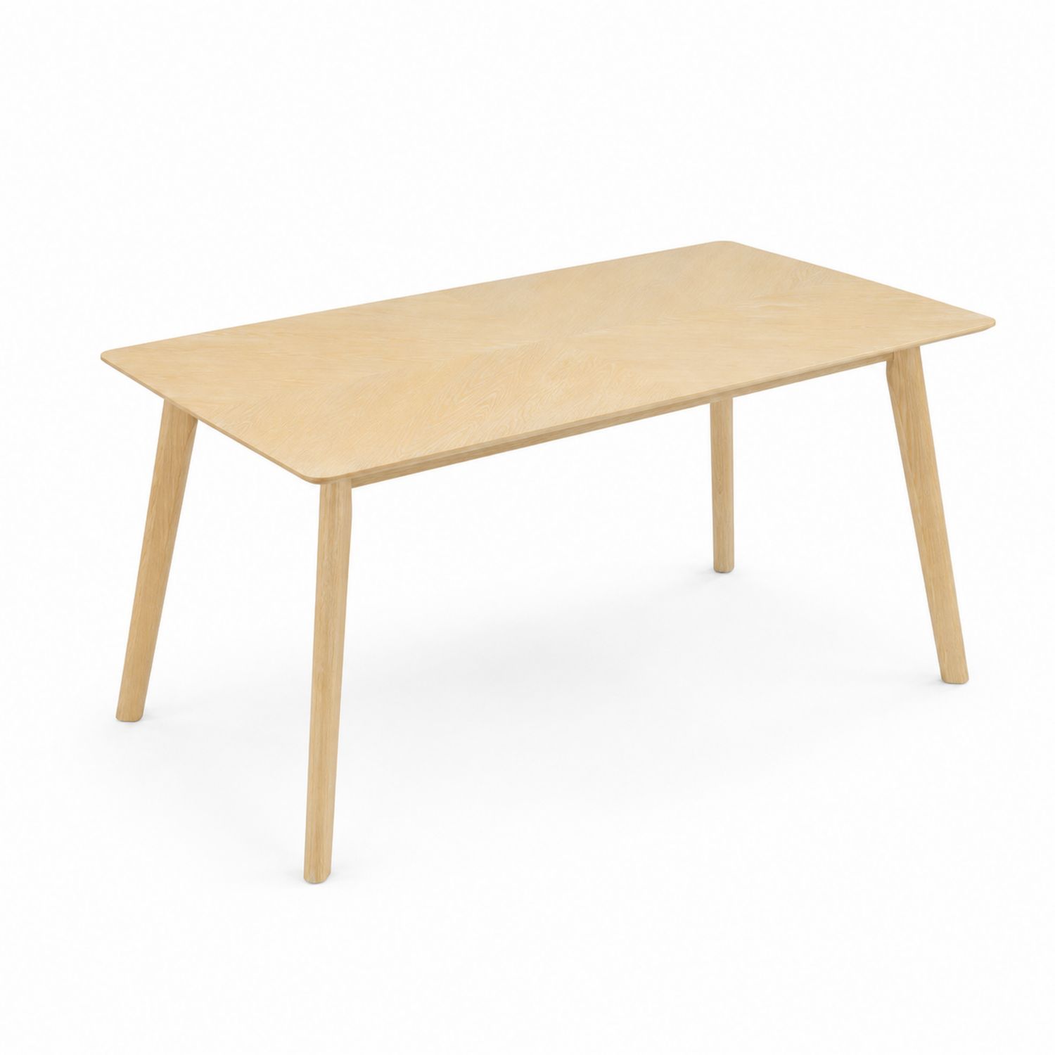 Table en Bois de Chêne 140x80 cm-Prestigelodgea