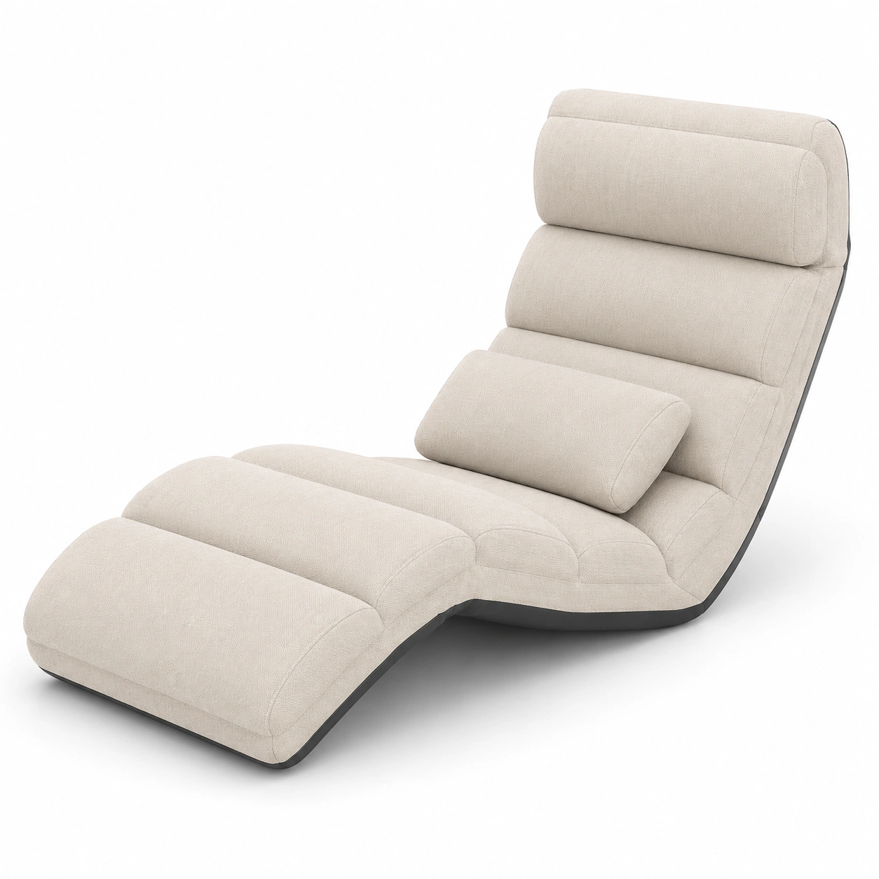 Chaise Lounge Plegable de Suelo-Delvoraa