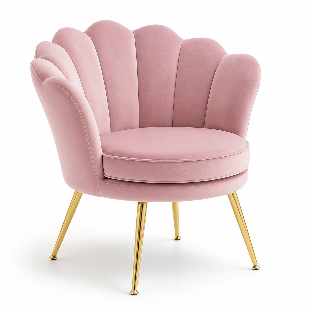 Sillon individual tipo concha rosa-Delvoraa