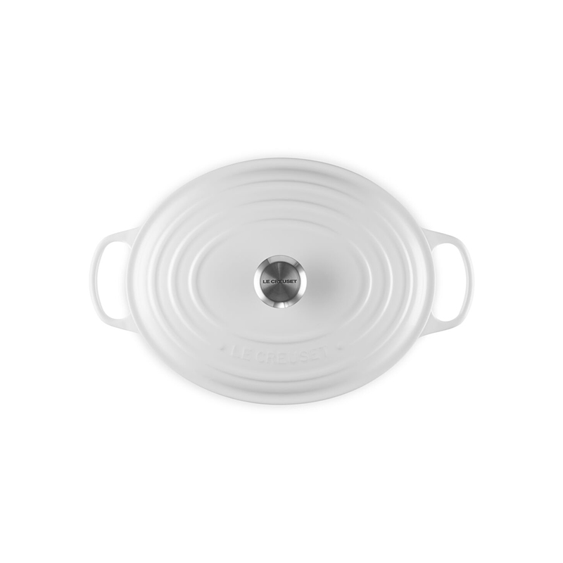 🎄Today's Special Value🎁Le Creuset Signature Enameled Cast Iron Oval Dutch Oven, 8-Qt.