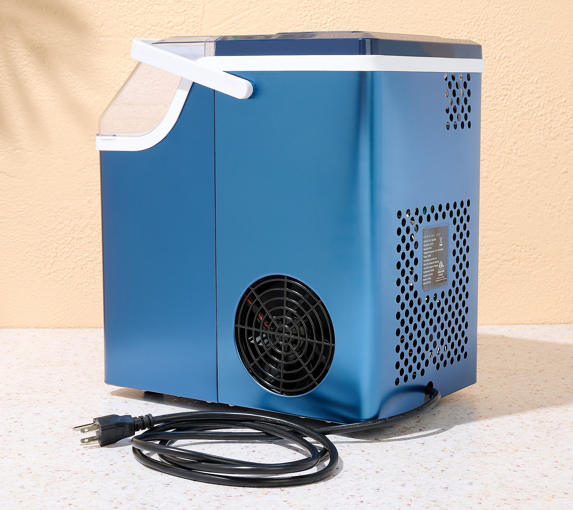💝Today's Special Value🎁Henning Lee 27-lb 5 Minute Nugget Ice Maker