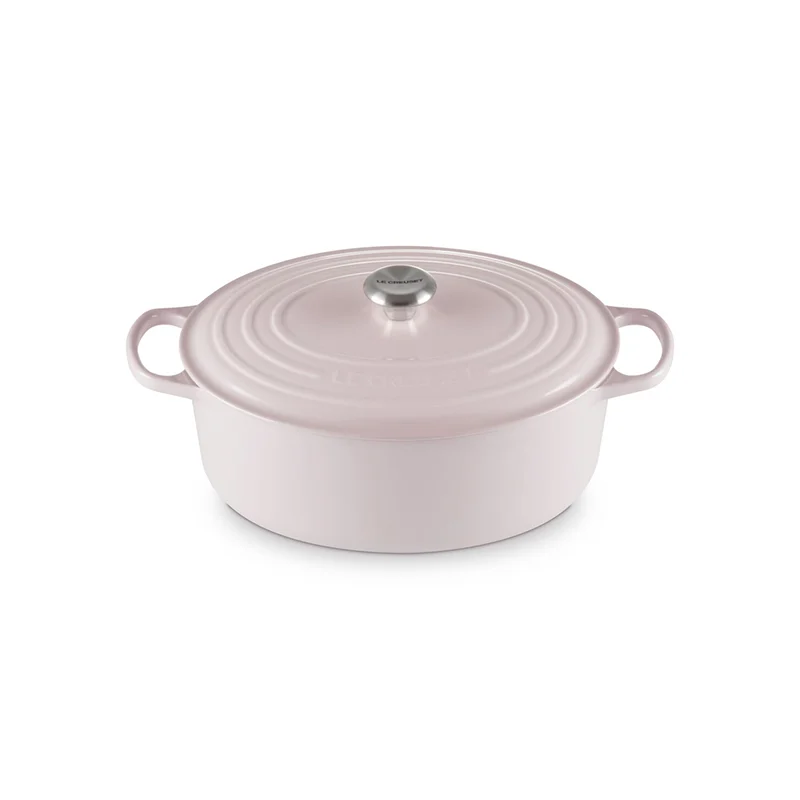 🎄Today's Special Value🎁Le Creuset Signature Enameled Cast Iron Oval Dutch Oven, 8-Qt.