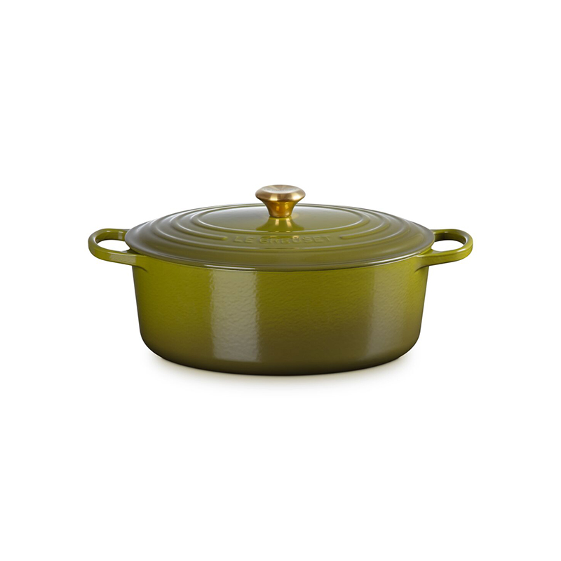 🎄Today's Special Value🎁Le Creuset Signature Enameled Cast Iron Oval Dutch Oven, 8-Qt.