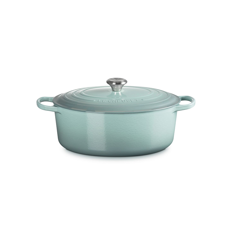 🎄Today's Special Value🎁Le Creuset Signature Enameled Cast Iron Oval Dutch Oven, 8-Qt.