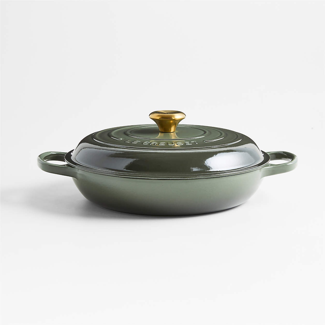 🎄Today's Special Value🎁 Le Creuset Signature Cast Iron 3.5-quart Cerise Braiser