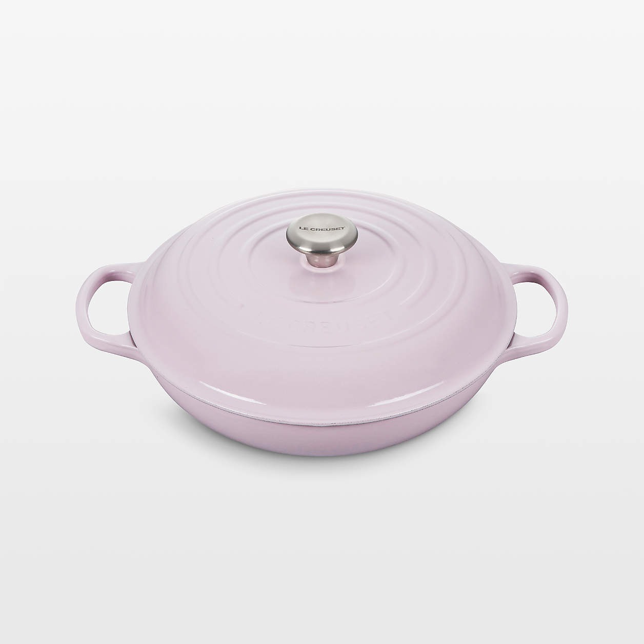 🎄Today's Special Value🎁 Le Creuset Signature Cast Iron 3.5-quart Cerise Braiser