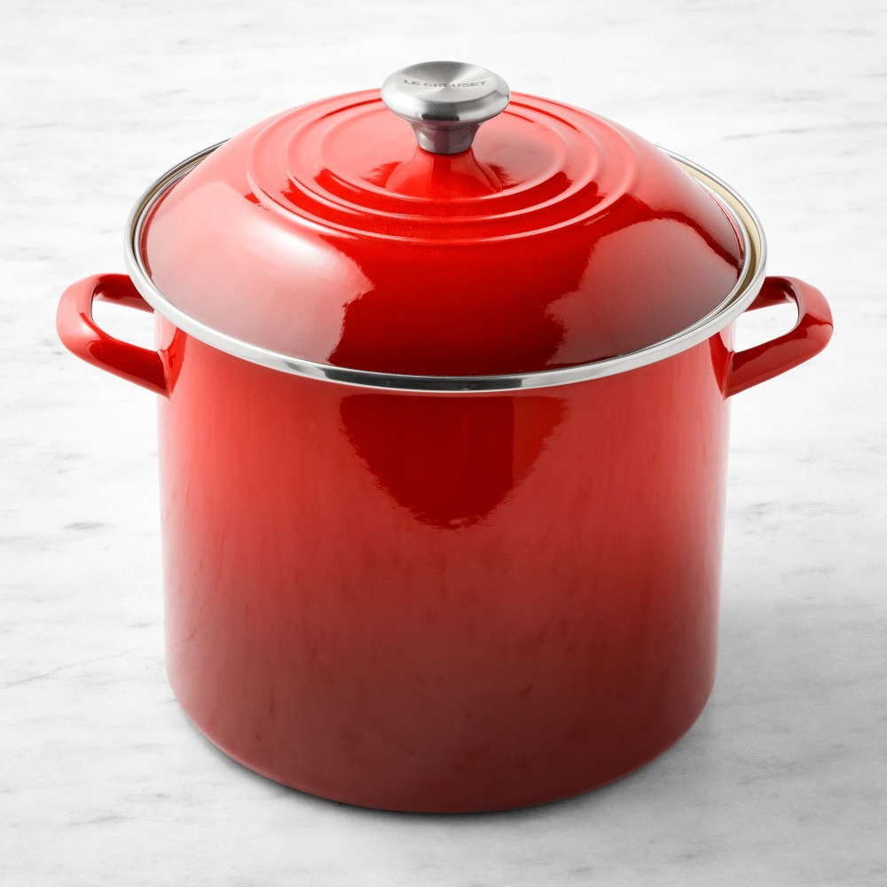 🎄Today's Special Value🎁Le Creuset 10-qt Enameled-Steel Stock Pot 