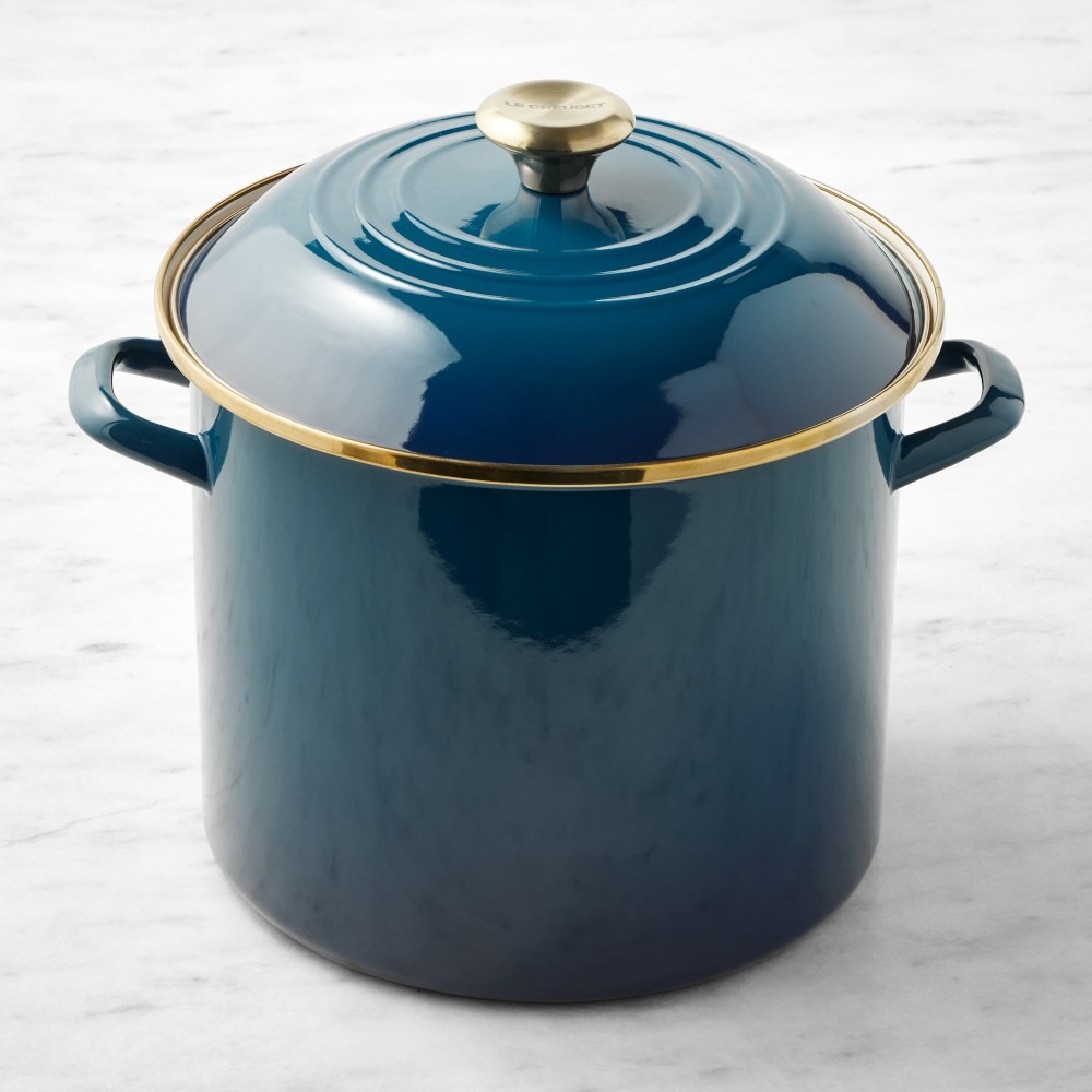 🎄Today's Special Value🎁Le Creuset 10-qt Enameled-Steel Stock Pot 
