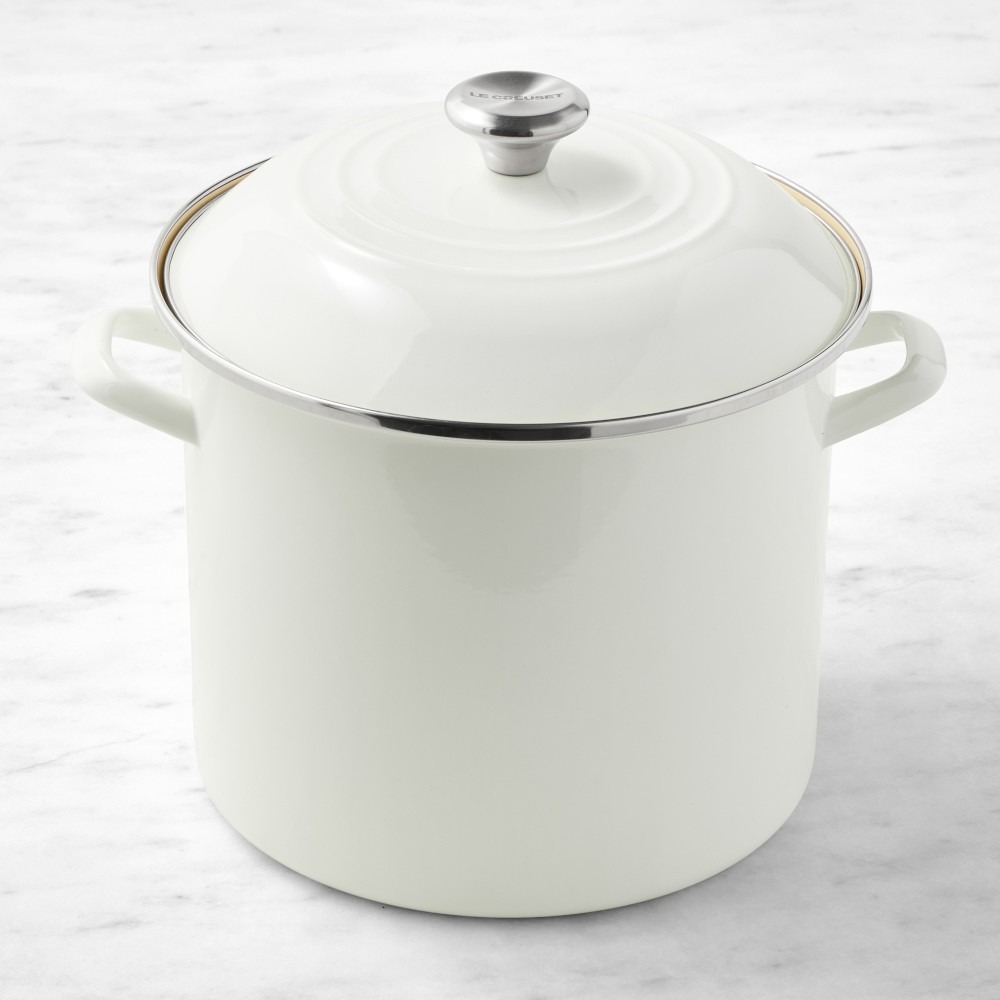 🎄Today's Special Value🎁Le Creuset 10-qt Enameled-Steel Stock Pot 