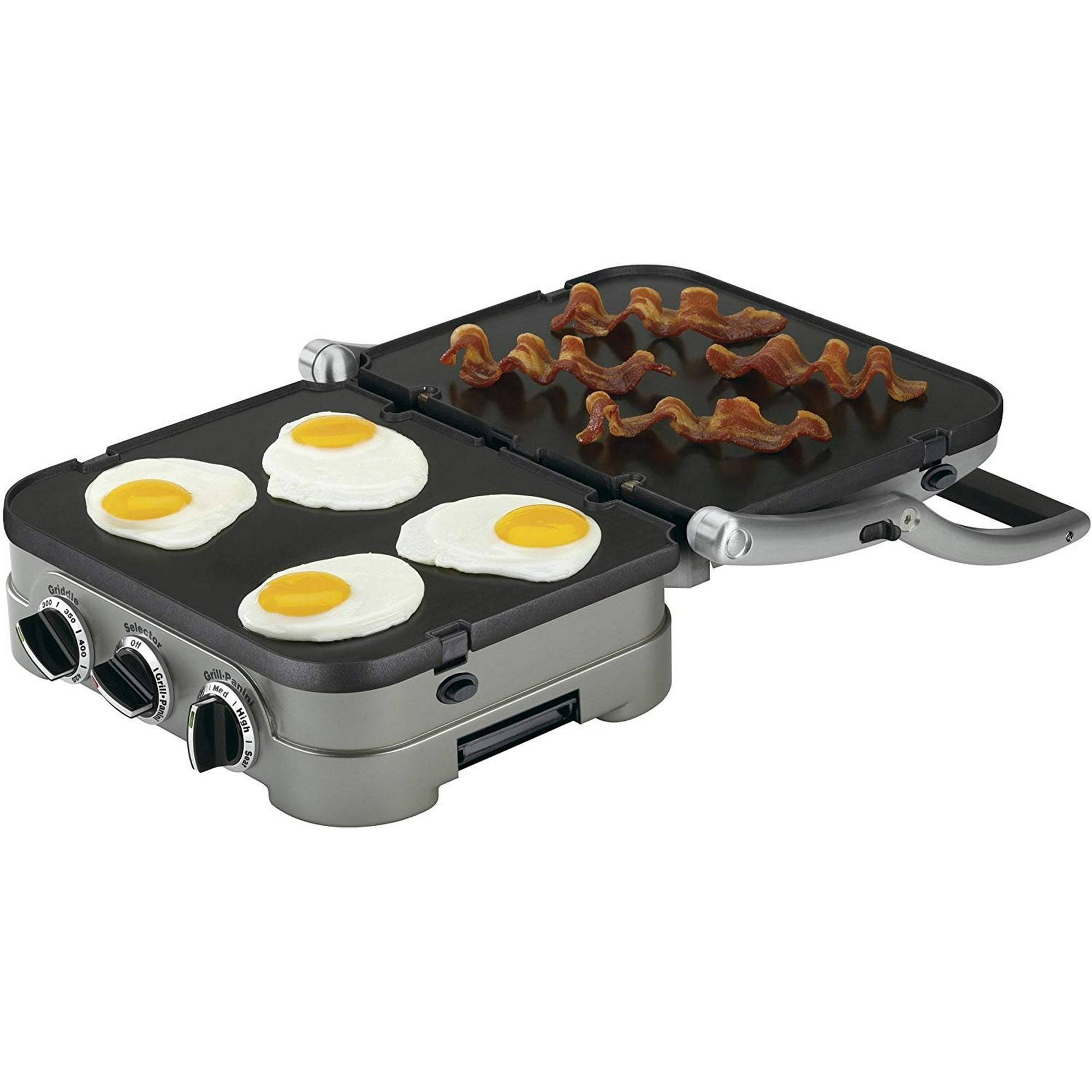 🎁𝐂𝐡𝐫𝐢𝐬𝐭𝐦𝐚𝐬 𝐒𝐚𝐥𝐞🌲Cuisinart 5-in-1 Griddler with Reversible Nonstick Grill and Griddle Plates