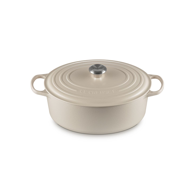 🎄Today's Special Value🎁Le Creuset Signature Enameled Cast Iron Oval Dutch Oven, 8-Qt.