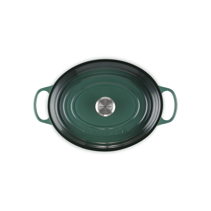 🎄Today's Special Value🎁Le Creuset Signature Enameled Cast Iron Oval Dutch Oven, 8-Qt.