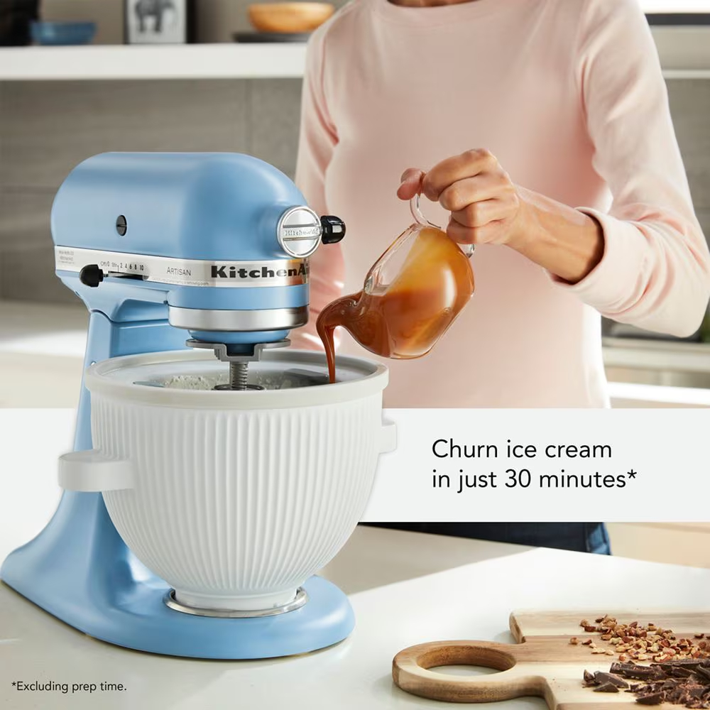 🎄Today's Special Value🎁KitchenAid Ice Cream Maker Attachment w/ Ice Cream Scoop