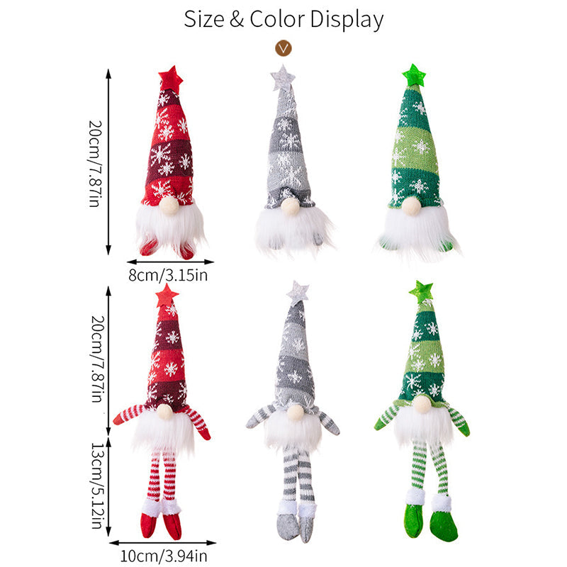 🎁Early Xmas Sales - 49% OFF🎅Christmas Gnome Doll Lights Hanging Ornament