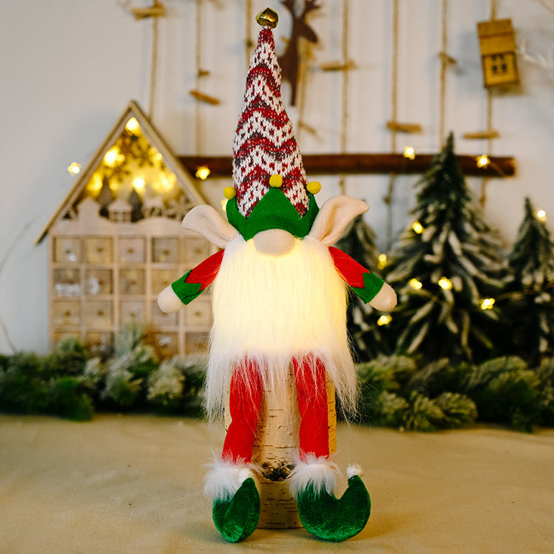🎁Early Xmas Sales - 49% OFF🎅Christmas Gnome Doll Lights Hanging Ornament