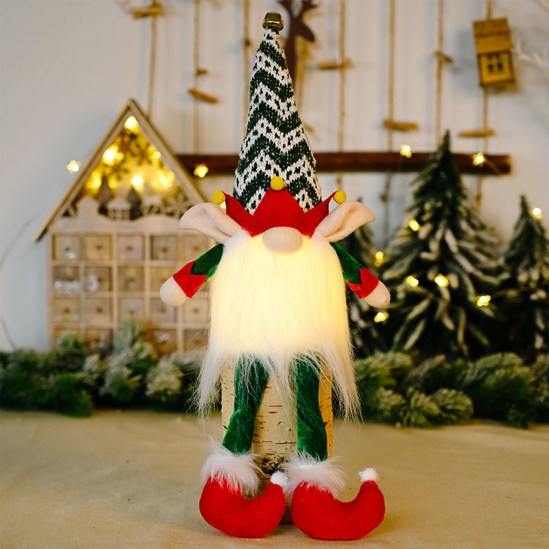🎁Early Xmas Sales - 49% OFF🎅Christmas Gnome Doll Lights Hanging Ornament