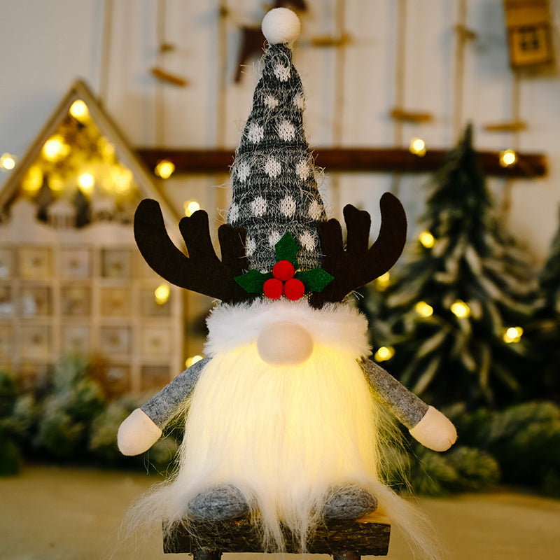 🎁Early Xmas Sales - 49% OFF🎅Christmas Gnome Doll Lights Hanging Ornament