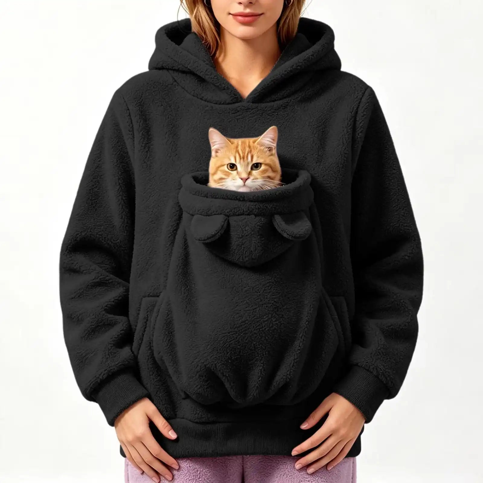 Pet Pouch Hoodie for Cat Dog Carrier Hoodies Carrying