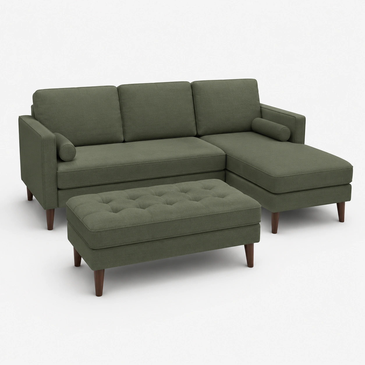 Sofa esquinero verde-oakvellehome