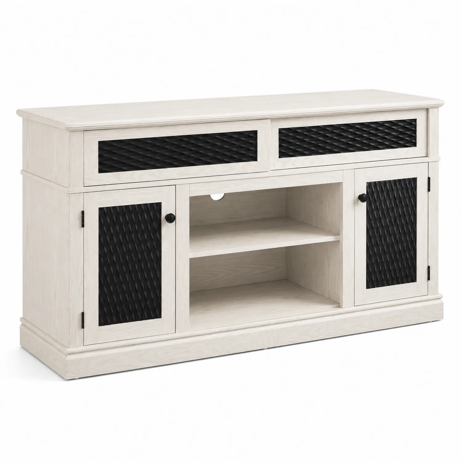 Mobile TV in Legno MDF con Ante in Metallo