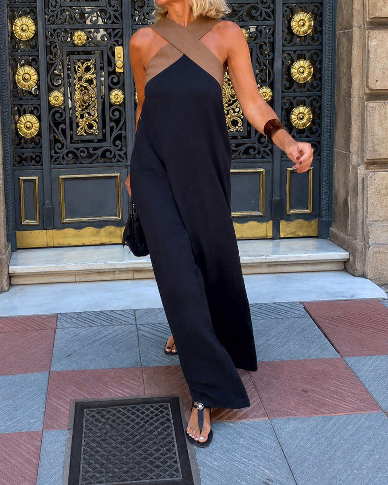 Women's Spring and Summer Fashion Cross Dress