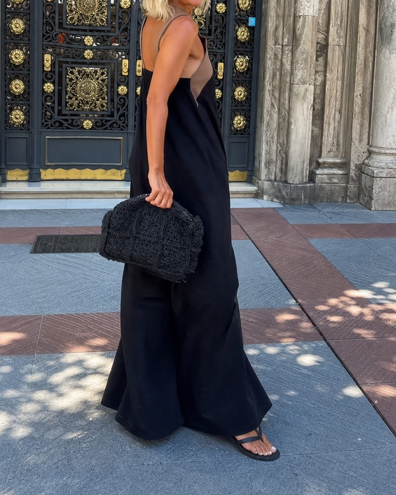 Women's Spring and Summer Fashion Cross Dress
