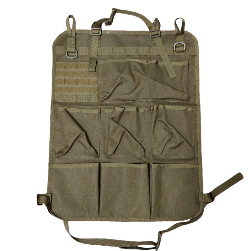Modular Tactical Car Seat Back Organizer