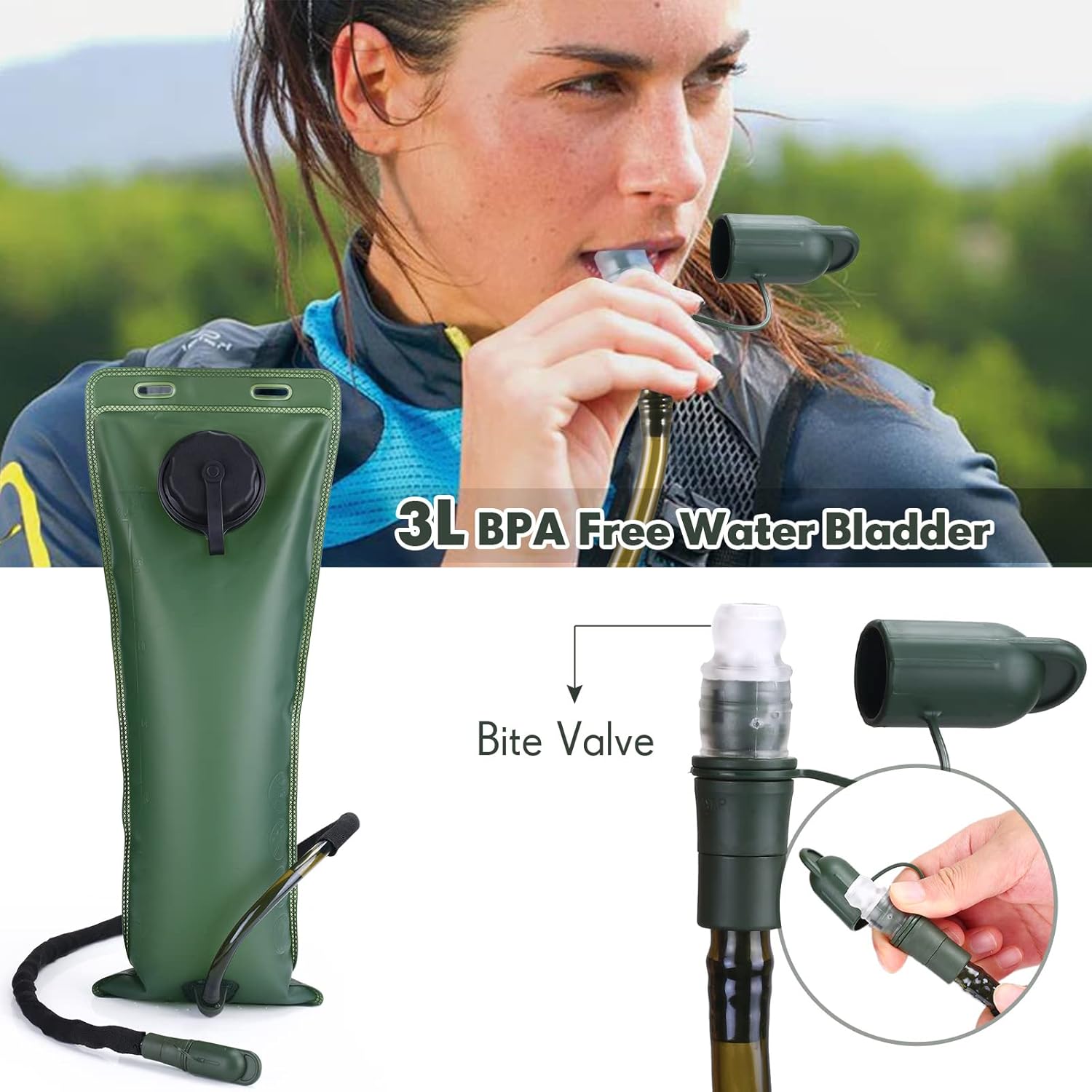 Tactical Detachable Hydration Backpack