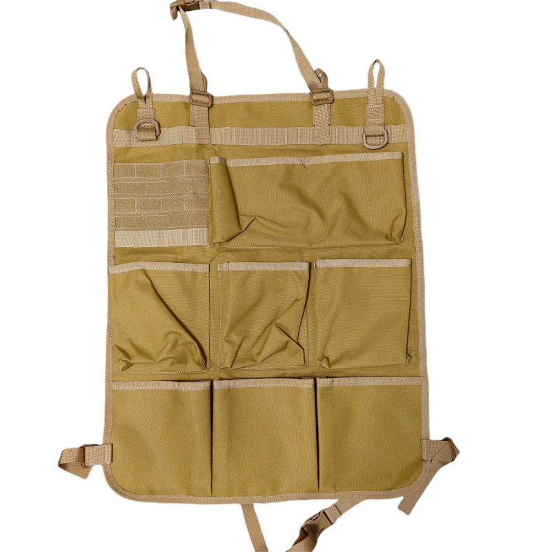 Modular Tactical Car Seat Back Organizer
