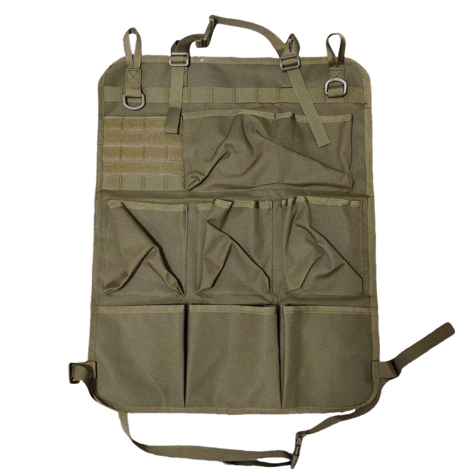 Modular Tactical Car Seat Back Organizer