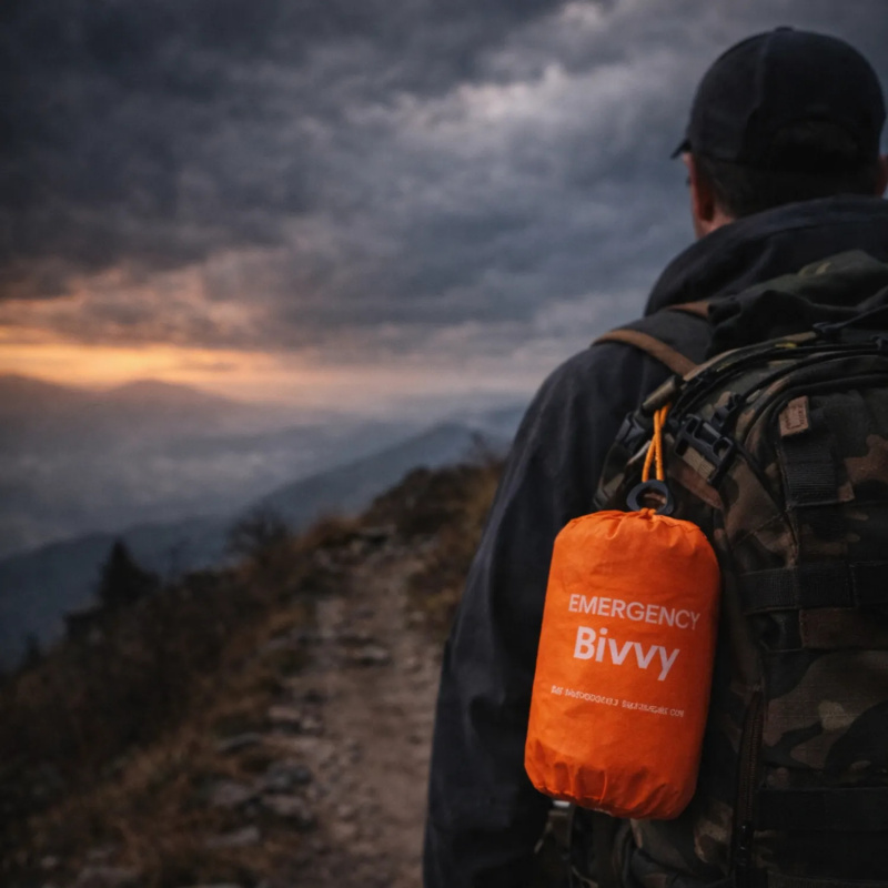 Dual-use Car & Outdoor Emergency Bivvy